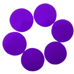 Шарики 3501-0150 Конфетти круги фиолетовые 2,3 см 500 г фото