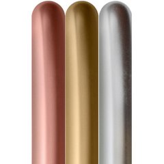 Шарики 1107-0654 S КДМ 260 Хром золотистый, серебристый, розовое золото фото