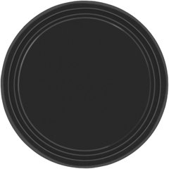Шарики 3502-0055 А Тарелки черные Black 17 см 8 ед. фото