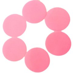 Шарики 3501-0140 Конфетти круги розовые 2,3 см 100 г фото