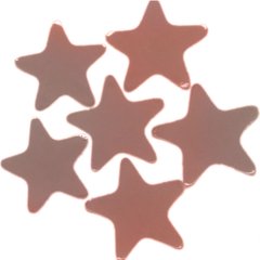 Шарики 3501-3315 Конфетти звезды розовое золото 2 см 100 г фото