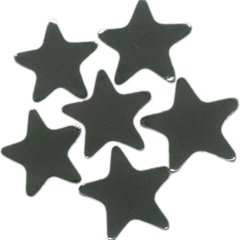 Шарики 3501-0016 Конфетти звезды серебристые 3,5 см 100 г фото