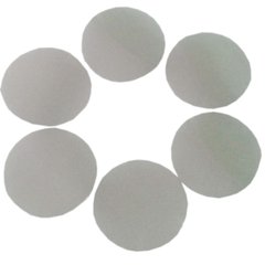 Шарики 3501-0152 Конфетти круга серебристые 2,3 см 500 г фото