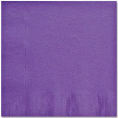 Шарики 1502-1336 А Салфетки фиолетовые Purple 33 см 16 ед фото