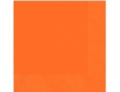 Шарики 1502-3136 А Салфетки оранжевые Orange Peel 33 см 20 ед фото