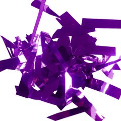 Шарики 3501-3239 Конфетти мишура металлик фиолетовая 100 г фото