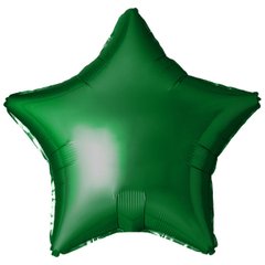 Шарики 3204-0784 К Б/М Звезда 18" Металлик зеленый фото