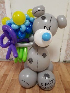 Шарики Фигура из шаров 19 фото