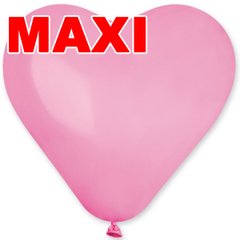 Шарики 1105-0011 И Сердце 10"/57 Пастель розовая Pink MAXI 500 шт фото