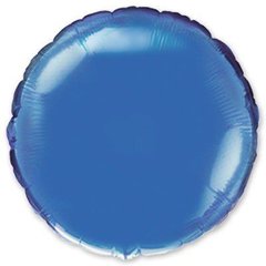 Шарики 1204-0089 Ф Б/М Круг 18" Металлик синий фото