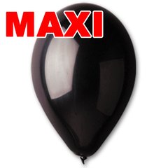 Шарики 3102-0025 И 10"/14 Пастель черный Black MAXI 500 шт фото