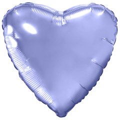 Шарики 3204-0770 Р Б/М Сердце 9" фиолетовое пастель фото