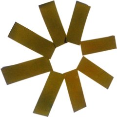 Шарики 3501-0009 Конфетти прямоугольное золотистое 100 г фото