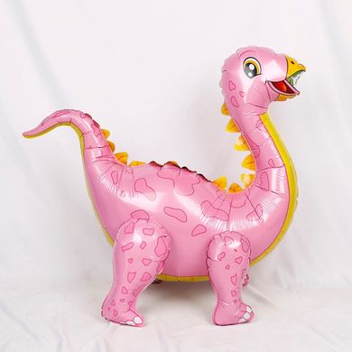 Шарики 1208-0536 К ХОД Динозавр стегозавр розовый фото