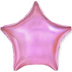 Шарики 3204-0015 Ф Б/М Звезда 18" Металлик розовая фото