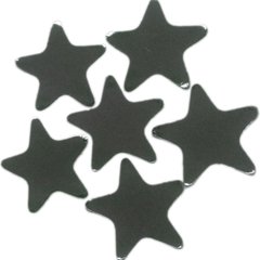 Шарики 3501-0081 Конфетти звезды серебристые 3,5 см 500 г фото