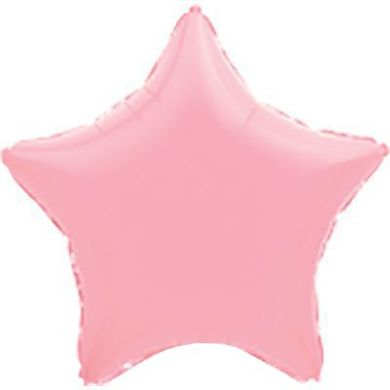 Шарики 1204-0772 Ф Б/М Звезда 9" Пастель розовая фото