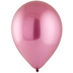 Шарики 1102-1866 Е 5"/853 Хром Сатин темно-розовый Flamingo фото