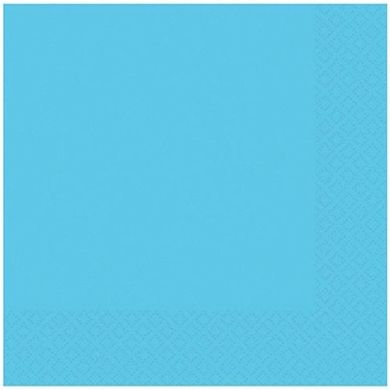 Шарики 1502-1094 А Салфетки голубые Caribbean Blue 33 см 16 шт фото