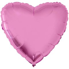 Шарики 3204-0008 Ф Б/М Сердце 18" Металлик розовое фото
