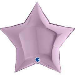 Шарики 3204-0103 Г Б/М Звезда 36" Металлик лиловая Lilac ПАК фото