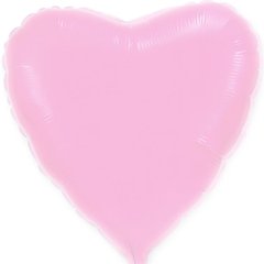 Шарики 3204-0005 Ф Б/М Сердце 32" Пастель розовая фото