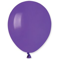 Шарики 1102-0421 И 5"/08 Пастель фиолетовый Purple фото