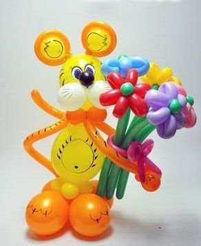 Шарики Фигура из шаров 12 фото